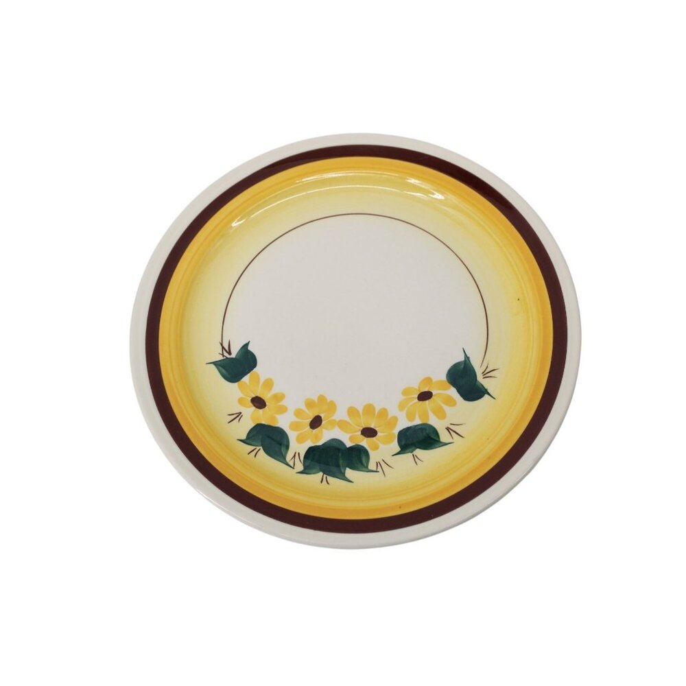 Vernon Kilns Brown Eyed Susan Dinner Plate Vernonware 93789
